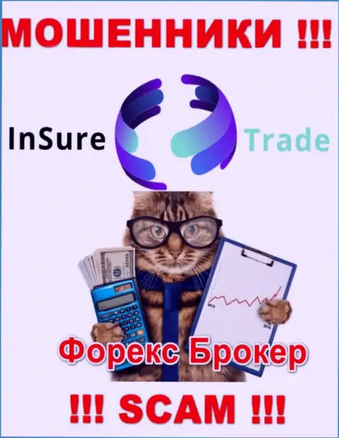 FOREX - это конкретно то, чем занимаются мошенники InSure-Trade Io