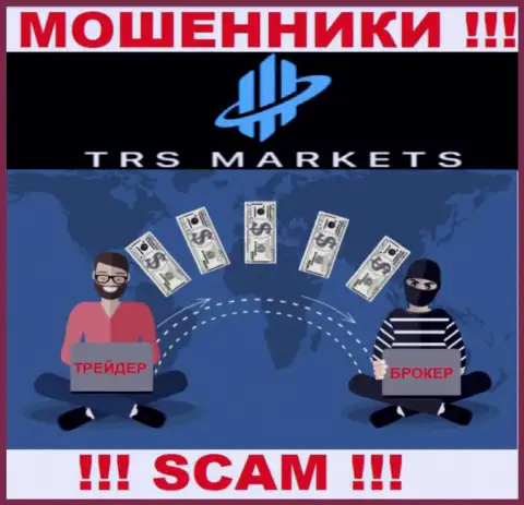 Довольно опасно иметь дело с дилинговой организацией TRS Markets - грабят народ