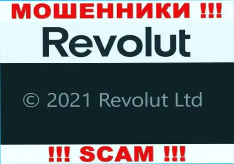 Юридическое лицо Revolut - это Revolut Limited, именно такую информацию расположили мошенники у себя на сайте