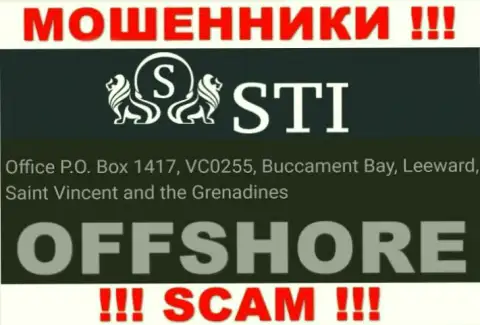 StokOptions - это преступно действующая организация, пустила корни в офшоре Office P.O. Box 1417, VC0255, Buccament Bay, Leeward, Saint Vincent and the Grenadines, будьте осторожны