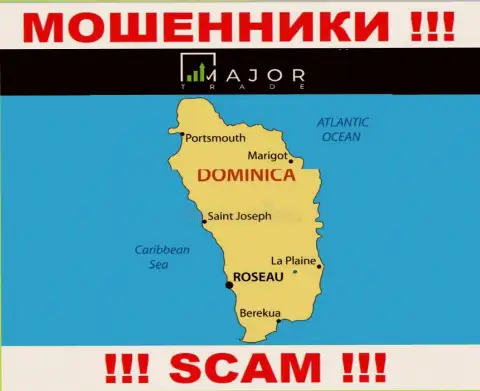 Воры Major Trade засели на территории - Commonwealth of Dominica, чтобы спрятаться от ответственности - РАЗВОДИЛЫ