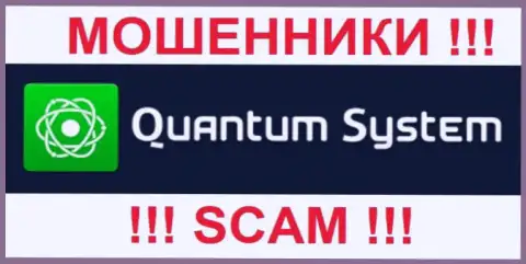 Логотип мошеннической Форекс брокерской компании Quantum System