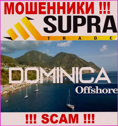 Контора СупраТрейд присваивает денежные активы наивных людей, расположившись в оффшоре - Dominica