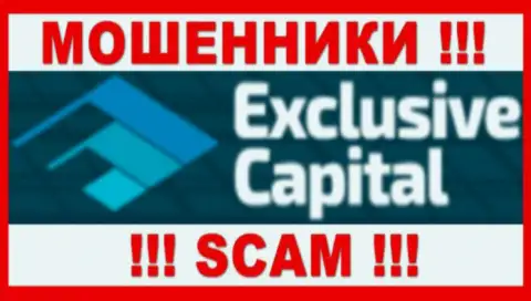 Логотип МОШЕННИКОВ Эксклюзив Капитал