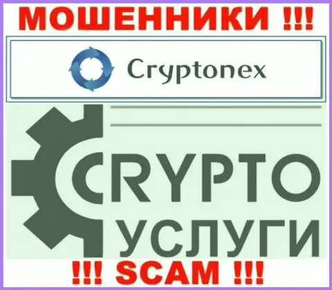 Связавшись с CryptoNex Org, сфера деятельности которых Крипто услуги, рискуете остаться без вложенных средств