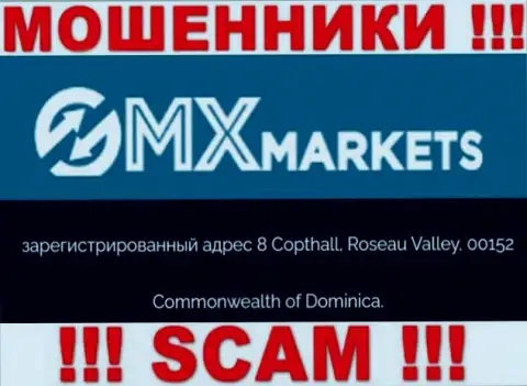 GMXMarkets - ШУЛЕРАGMX MarketsПрячутся в оффшоре по адресу 8 Copthall, Roseau Valley, 00152 Commonwealth of Dominica