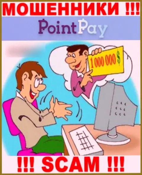 Избегайте уговоров на тему совместного сотрудничества с Point Pay LLC - это ОБМАНЩИКИ !!!