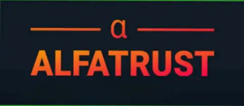Официальный логотип forex дилинговой организации AlfaTrust