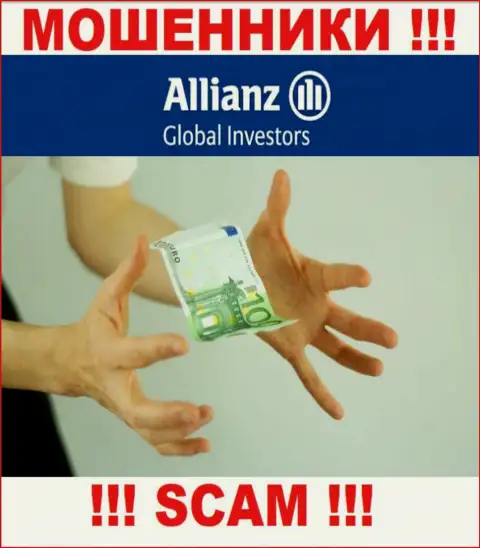В брокерской организации AllianzGI Ru Com вынуждают заплатить дополнительно комиссии за возврат вложенных денежных средств - не ведитесь