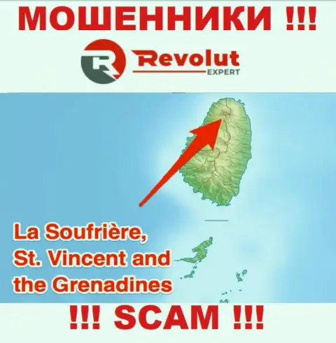 Контора Revolut Expert - это ворюги, отсиживаются на территории St. Vincent and the Grenadines, а это офшорная зона
