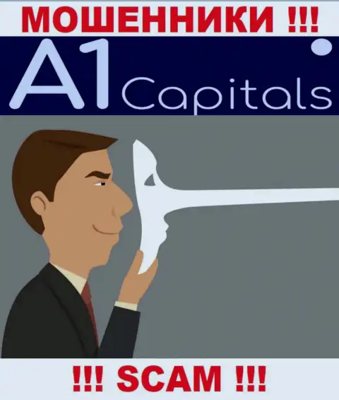 A1 Capitals - это циничные internet жулики !!! Выманивают сбережения у валютных игроков хитрым образом