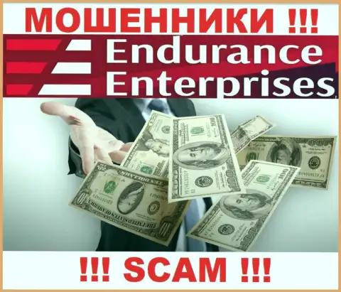 Endurance Enterprises заманивают к себе в компанию хитрыми способами, будьте очень внимательны