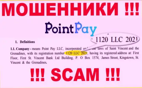 1120 LLC 2021 - это номер регистрации internet-жуликов Поинт Пей, которые НЕ ВОЗВРАЩАЮТ ОБРАТНО ФИНАНСОВЫЕ ВЛОЖЕНИЯ !!!