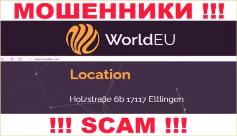 Избегайте сотрудничества c WorldEU Com !!! Показанный ими адрес регистрации - это липа