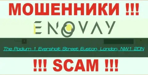 Адрес регистрации организации EnoVay Com фейковый - связываться с ней крайне рискованно
