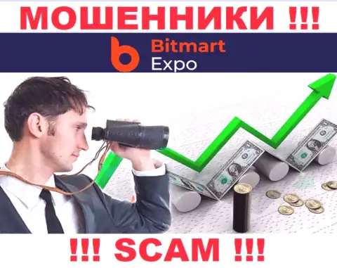 На веб-сайте мошенников Bitmart Expo Вы не найдете данных о их регуляторе, его просто НЕТ !!!