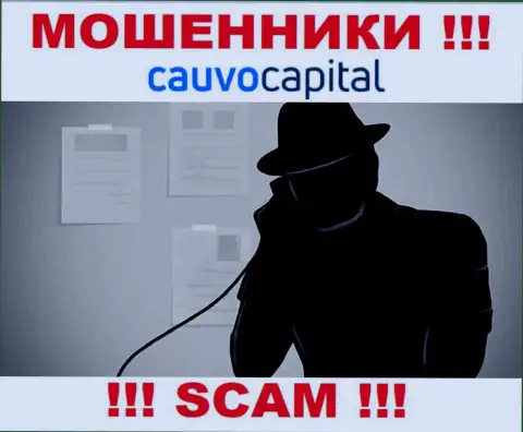 Весьма рискованно доверять CauvoCapital Com, они интернет-мошенники, находящиеся в поиске новых жертв